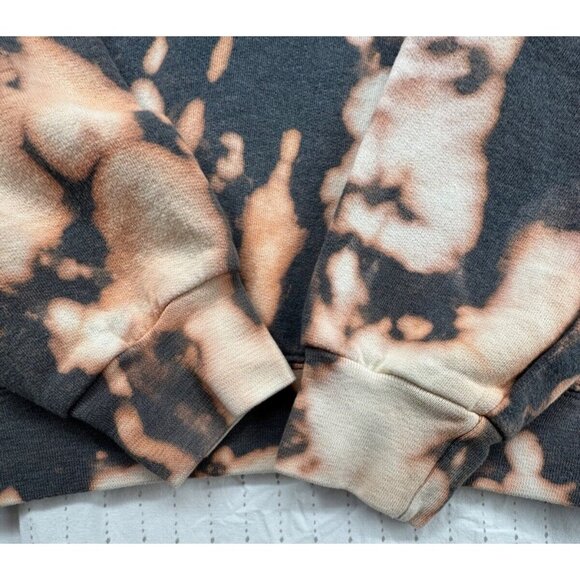 The Scrappy Camper Womens Sweatshirt Sz M Upcycled TieDye Boho Floral Festival - Picture 4 of 13